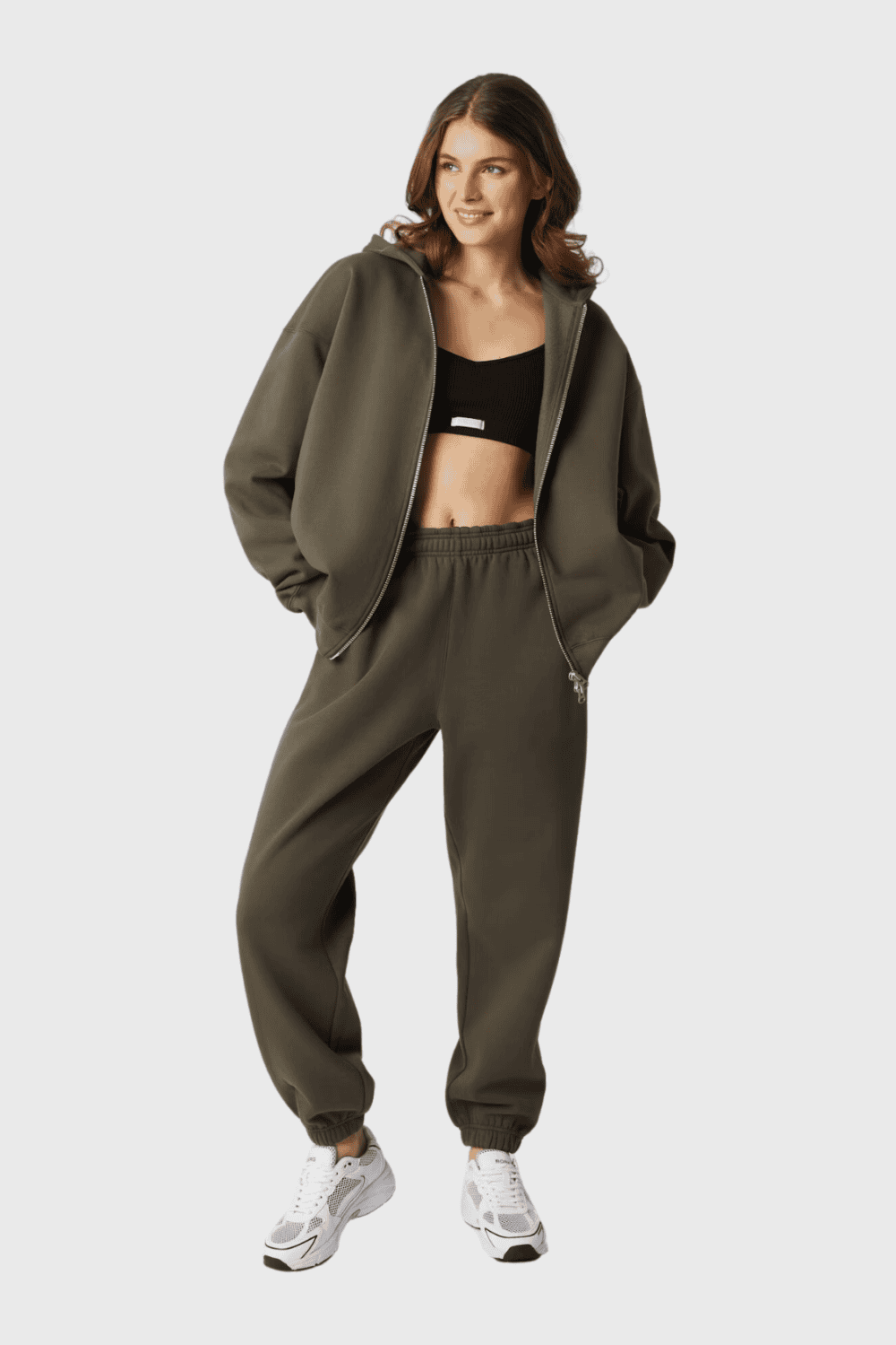 Lush Collective | Björn Borg Studio Oversized Pants for Women - Tarmac