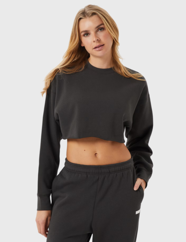 Lush Collective | Bjorn Borg Studio Women's Oversized Cropped Crew