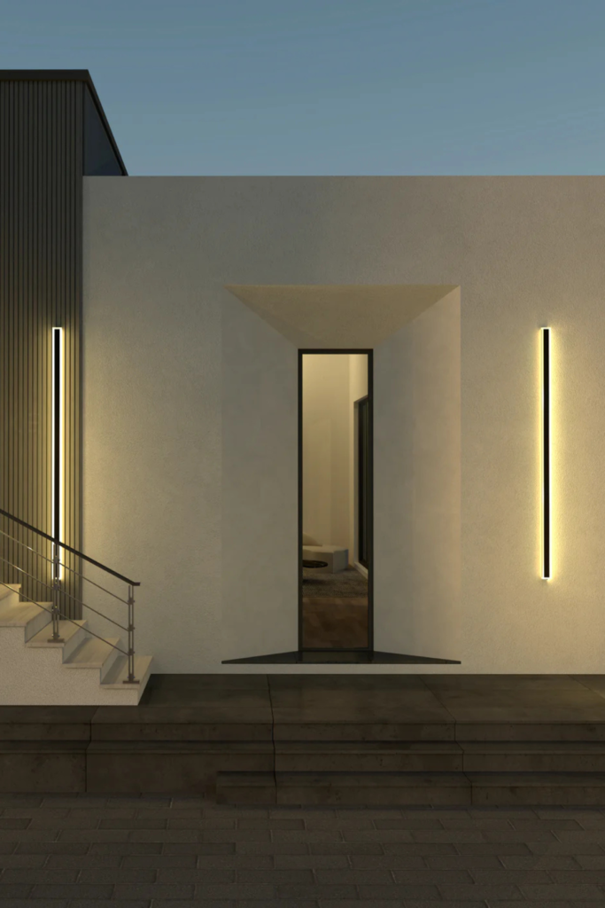 Lush Collective | Ozarke Outdoor Lighting - Immense Outdoor Modern Linear Wall Lamp