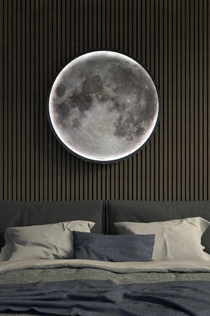 Lush Collective | Ozarke Lighting Collection - Nordic Moon Wall Light