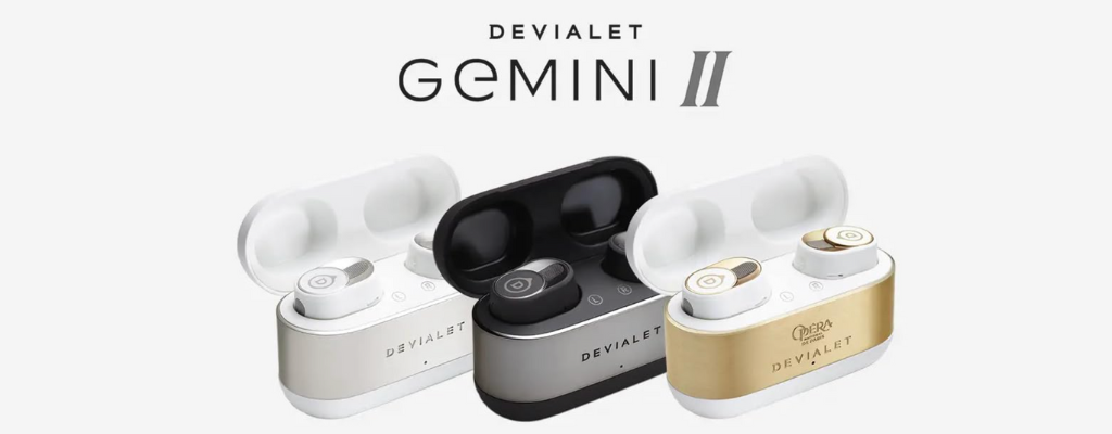 Lush Collective | Devialet Gemini II Earbuds Review: High-Fidelity Sound in a Sleek Design - White and Black
