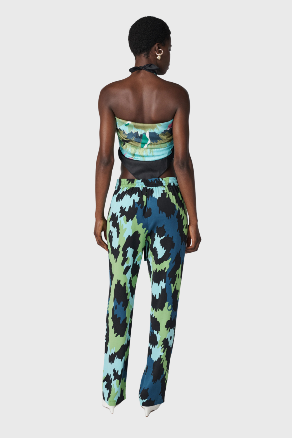 Lush Collective | Diane von Furstenberg Diane Silk Georgette Pants - Back