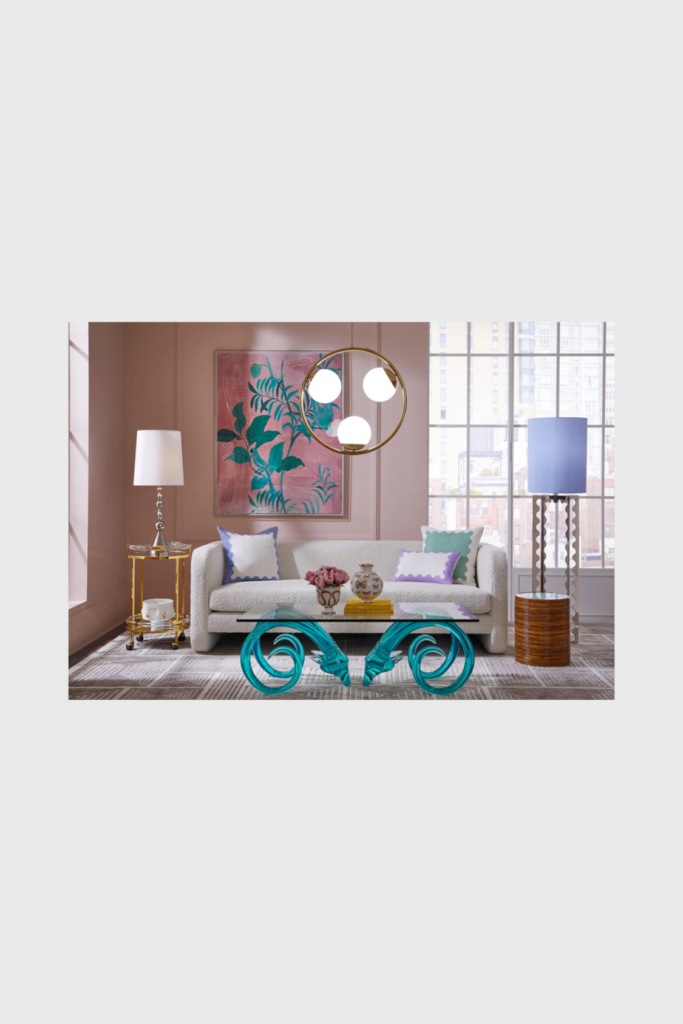 Lush Collective | Jonathan Adler Blocks Hand-Knotted Rug | Wool Area Rug - Living Room