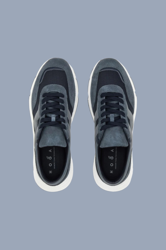 Lush Collective | Hogan Suede And Mesh Hyperlight Sneakers