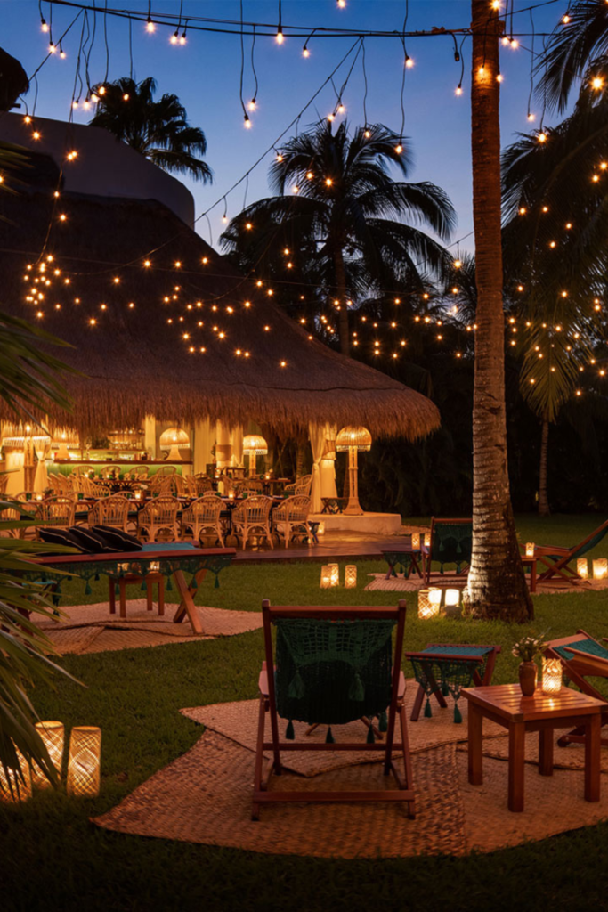 Lush Collective | Hotel Esencia, Playa del Carmen, Mexico - Night
