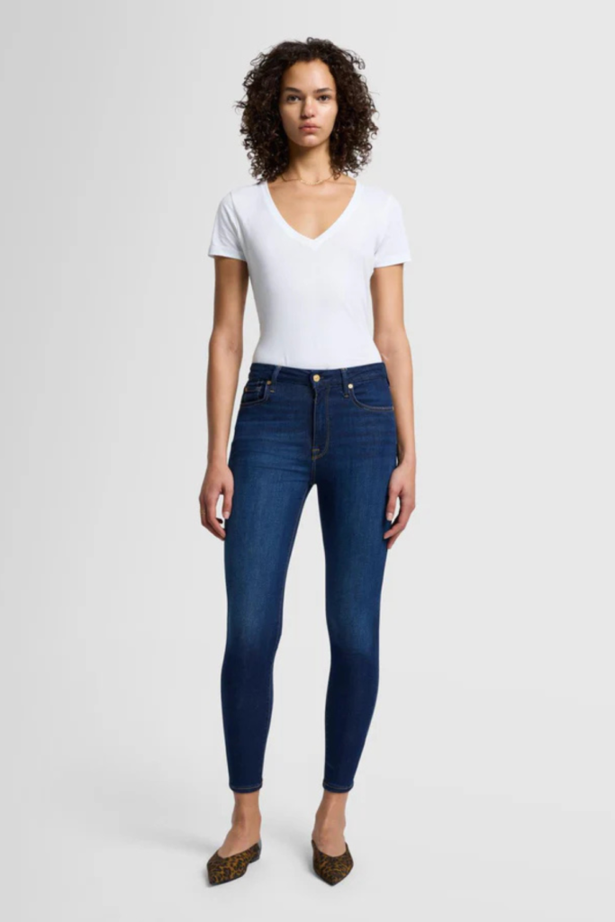 Lush Collective | Slim Illusion High Waist Ankle Skinny from 7 For All Mankind
