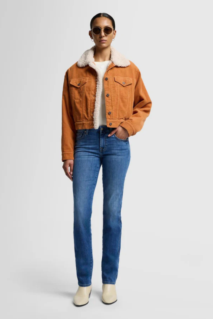 Lush Collective | B(air) Kimmie Straight from 7 For All Mankind Blue