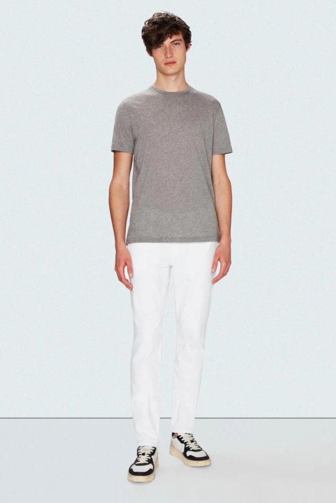 Lush Collective | Luxe Performance Slimmy Tapered - White from 7 For All Mankind