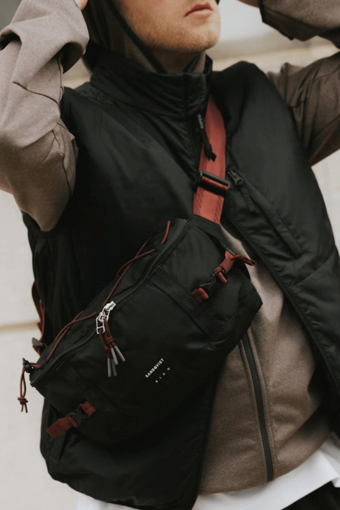 Lush Collective | Allterrain Hike Waist Pack Made from 100% recycled nylon from Sandqvist