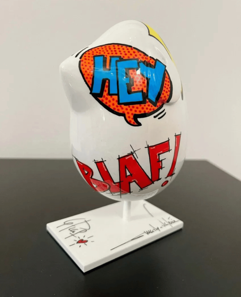 Lush Collective | Singulart - Sculpture - Valérie Marty - Hey Bird