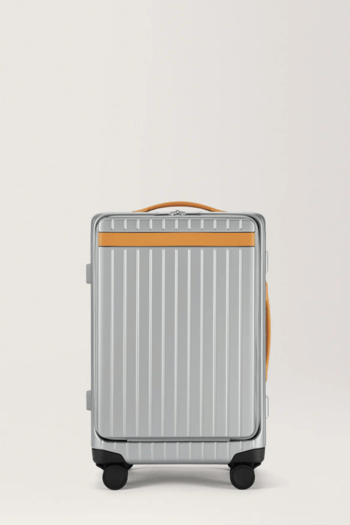 Lush Collective | Carl Friedrik Carry-on X in Arctic Grey / Tan