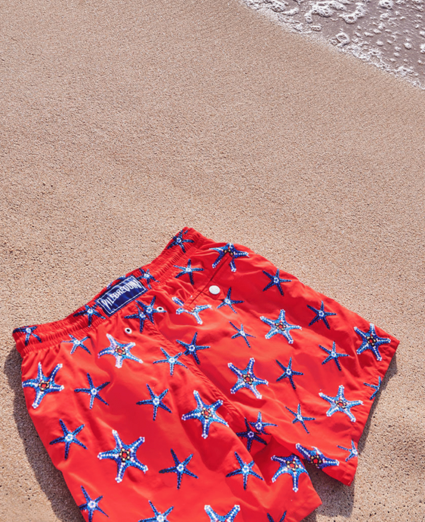 Lush Collective | Vilebrequin’s Embroidered Numbered Edition Swim Trunks: Exclusive Luxury for the Discerning Gentleman