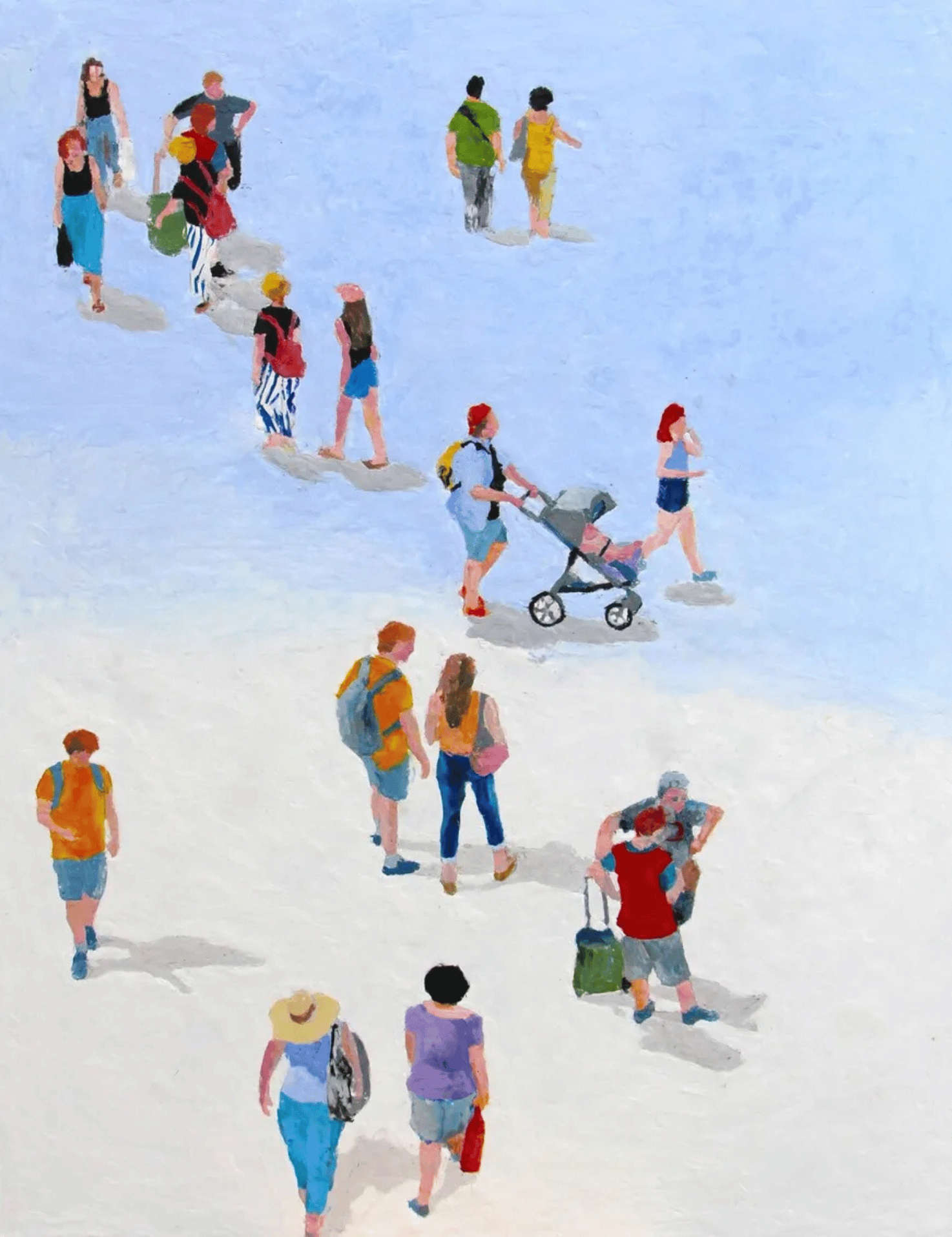 Lush Collective | Singulart - Artist - Luciana Mathioudakis - Street #5