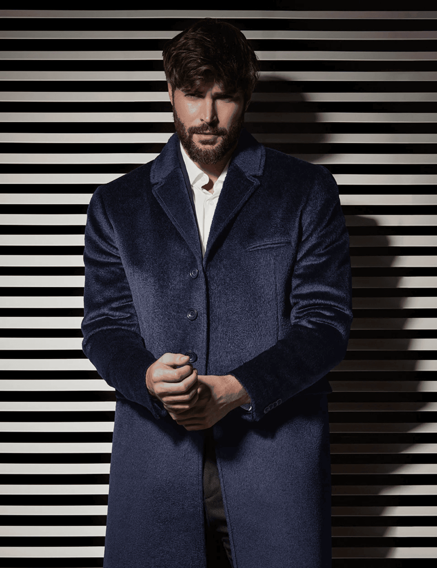 Lush Collective | Suri Alpaca Notched Lapel Overcoat by Sentaler