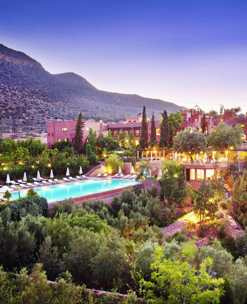 Kasbah Tamadot: A Tranquil Luxury Escape in Morocco’s Atlas Mountains
