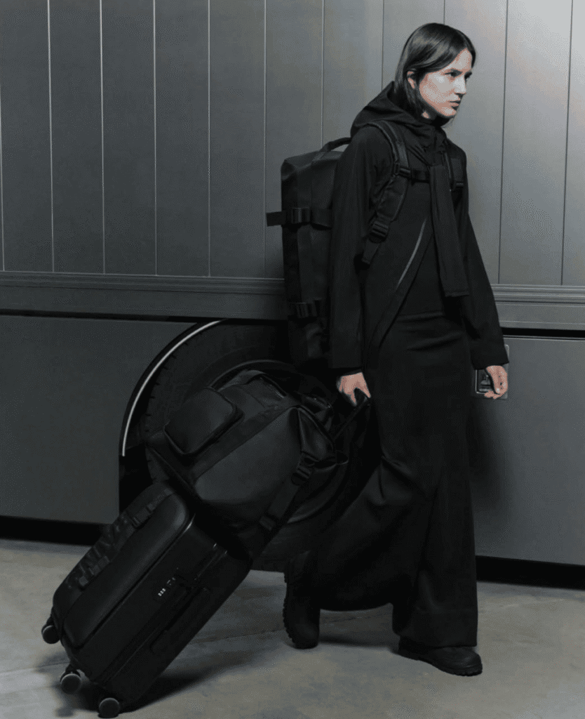 Suitcase and travel bags for women at Lush Collective, modern travel essentials, stylish and durable luggage for travelers.