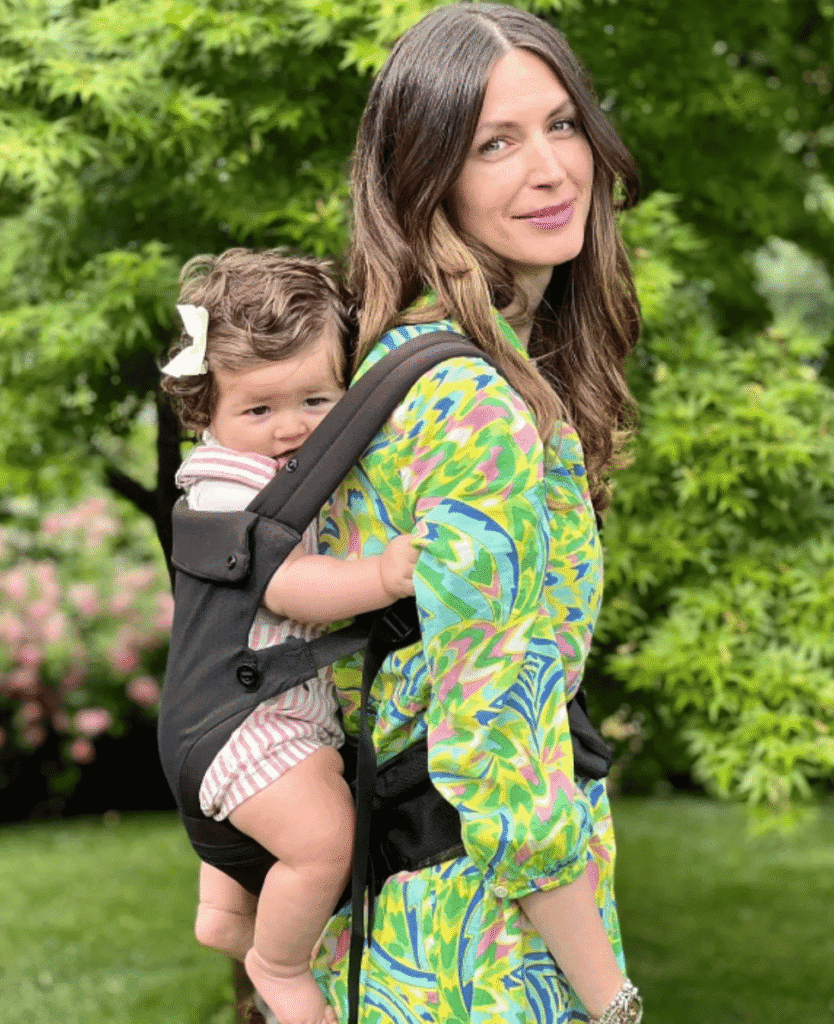Comfortable baby carrier for outdoor activities and parenting on the go.