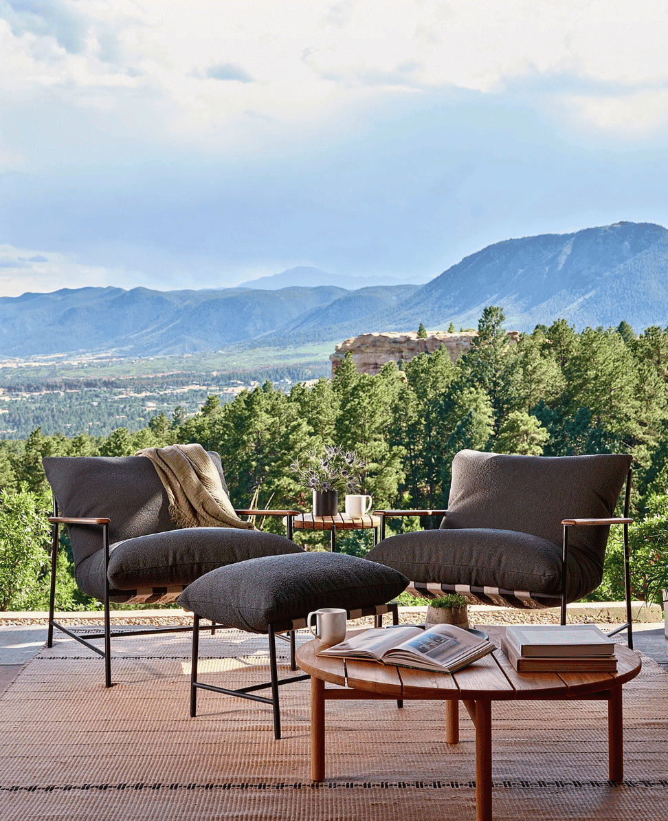 The Denver Modern Patio Collection Offers Outdoor Living, Elevated