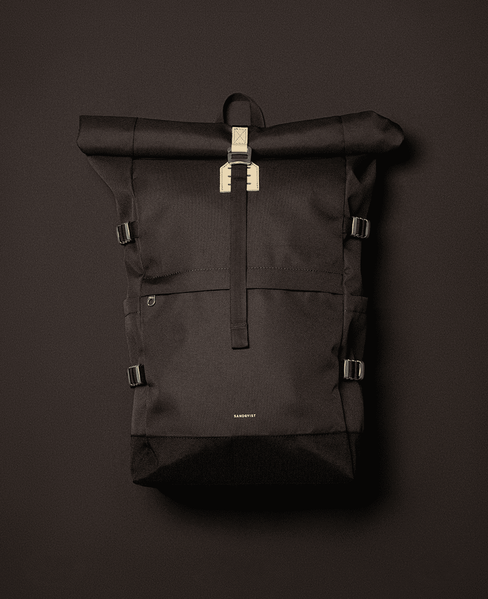 Sandqvist ICON Rolltop Backpack – Versatile, Sleek, Sustainable –